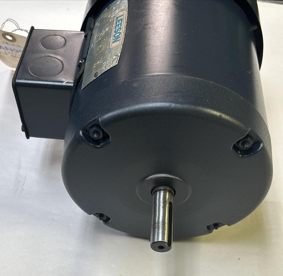 Used LEESON,110441.00,MOTOR 1/3HP 1140RPM 208-230V 3PH C56 FRAME
