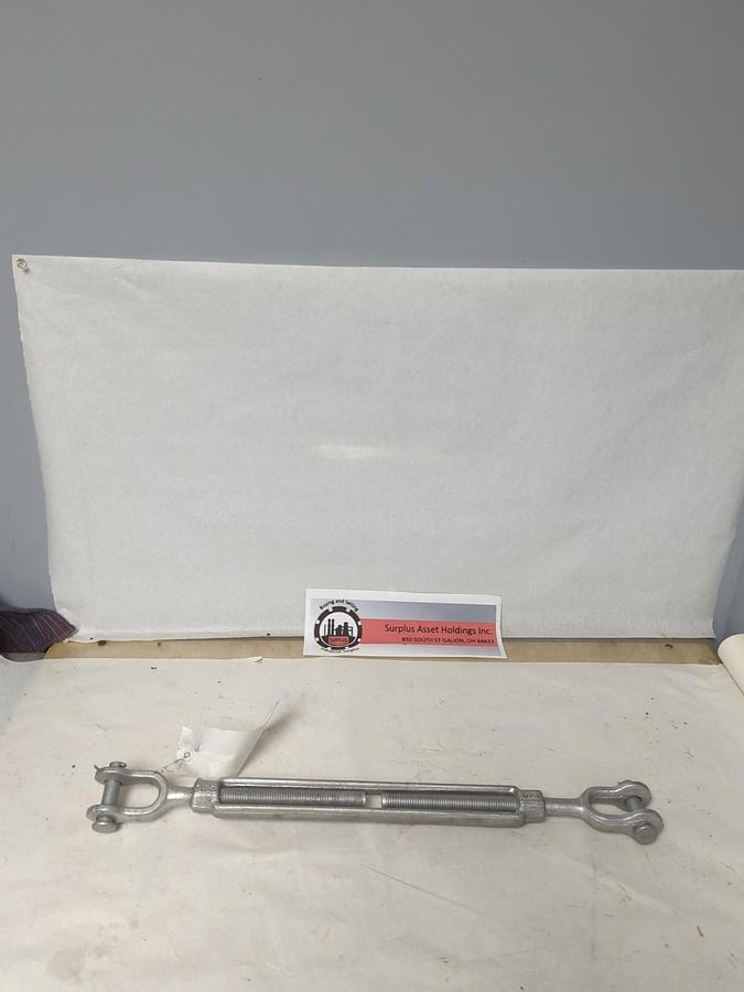 JAW/JAW,3/4"X12",HEAVY DUTY TURNBUCKLE NOS