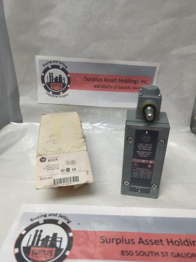 ALLEN BRADLEY,802X-A4,LIMIT SWITCH SERIES C TYPE 4 ENCLOSURE  NOS