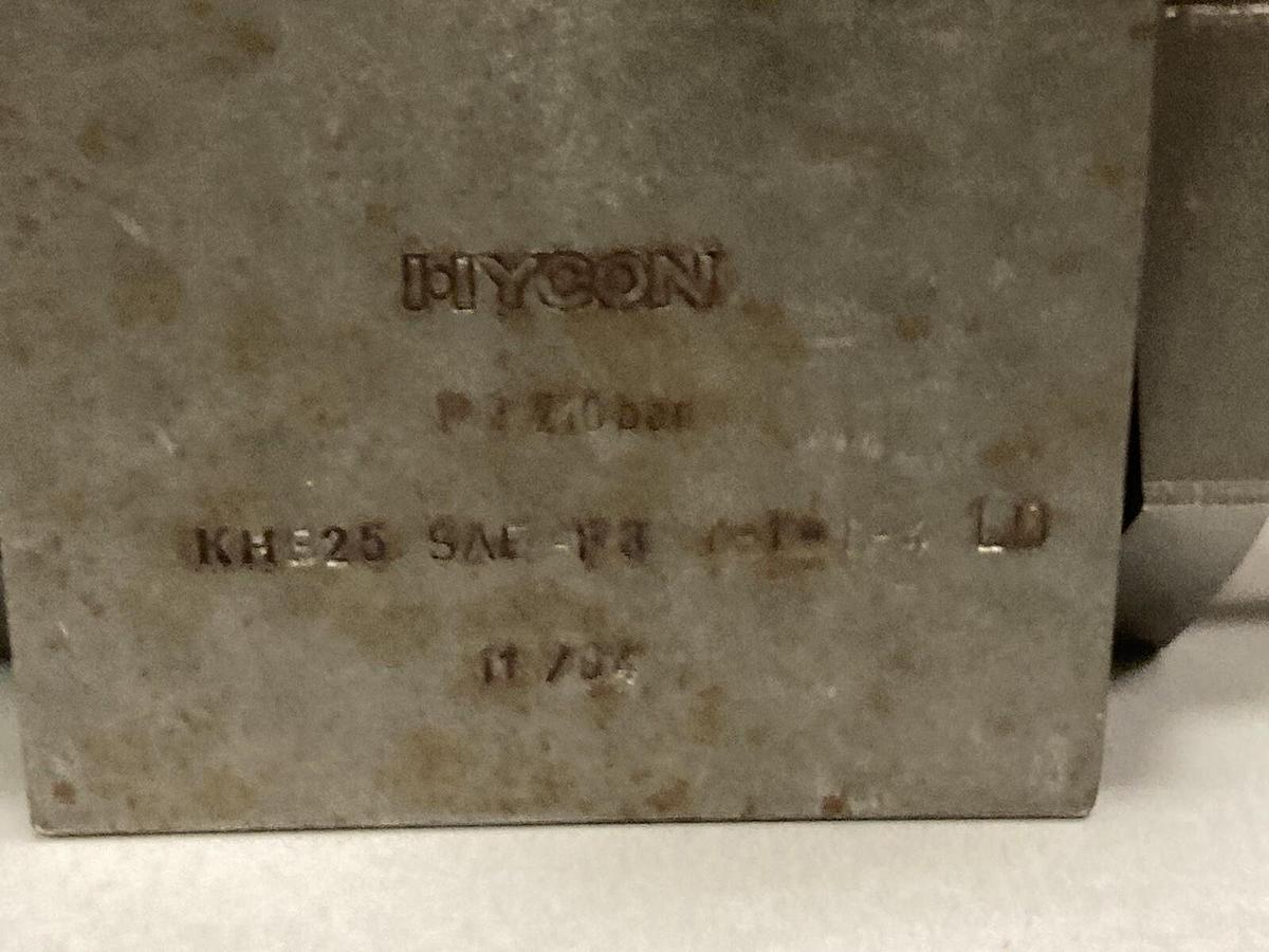 Used Hycon,KHB25-SAE-F3-1114-LD,Hydraulic Ball Valve PN 210 Bar