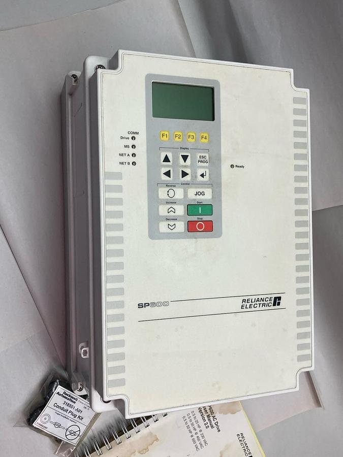 Used Reliance,6SP44X-027CTAN,Washdown Inverter Drive 20 HP 480V