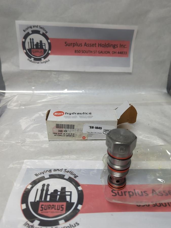SUN HYDRAULICS,CKEB-XCN,RELIEF VALVE NOS