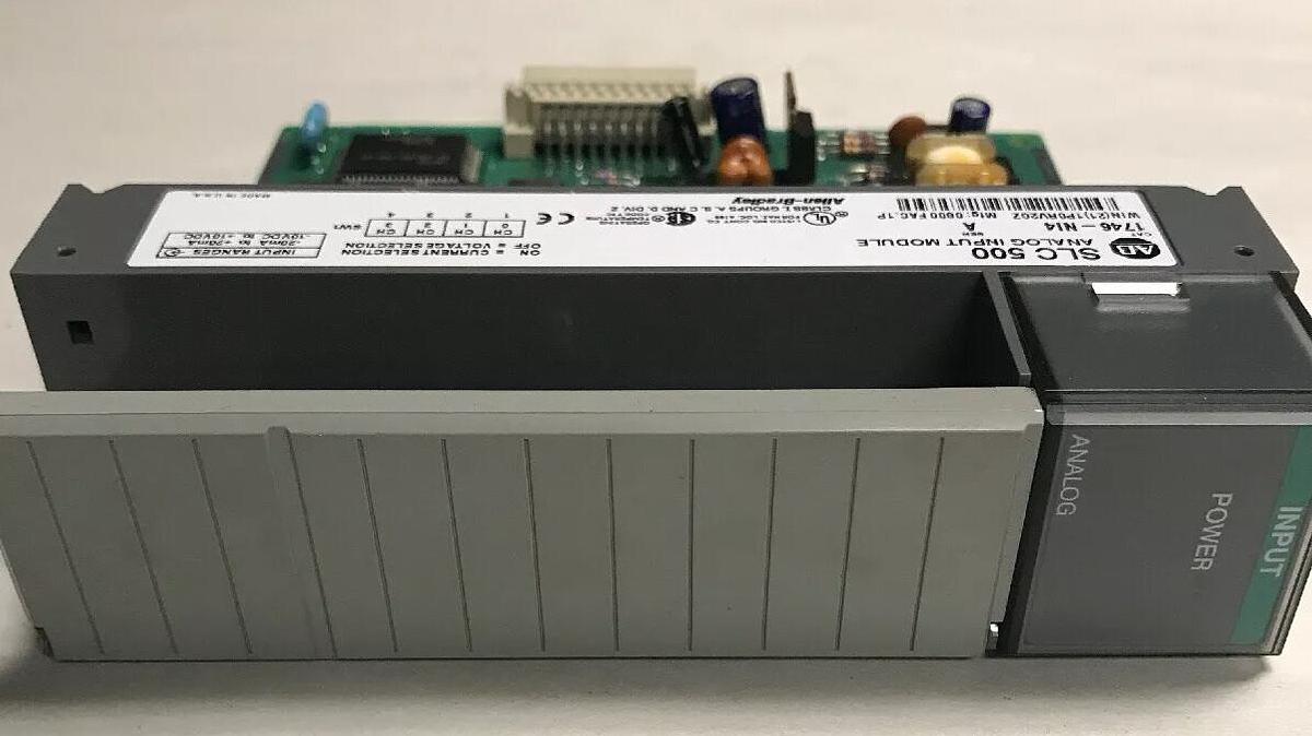 Used Allen Bradley,1746-NI4,Analog Input Module Series A