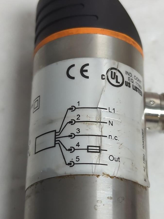 Used IFM,PN4223,ELECTRONIC PRESSURE MONITOR 1/4 INCH NPT PRE-OWNED