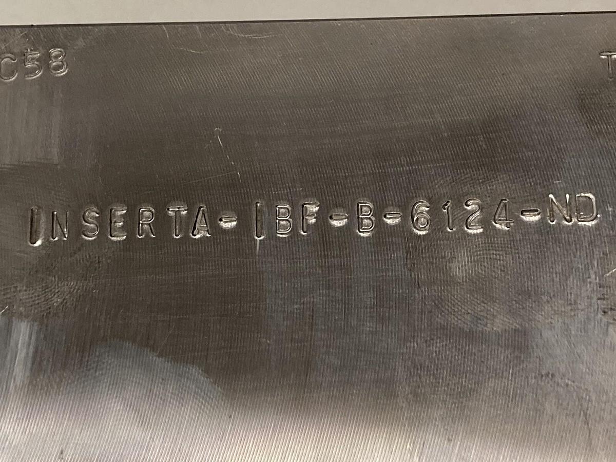 Used Inserta,IBF-B-6124-ND,Adaconn Ball Valve Hydraulics Shut Off