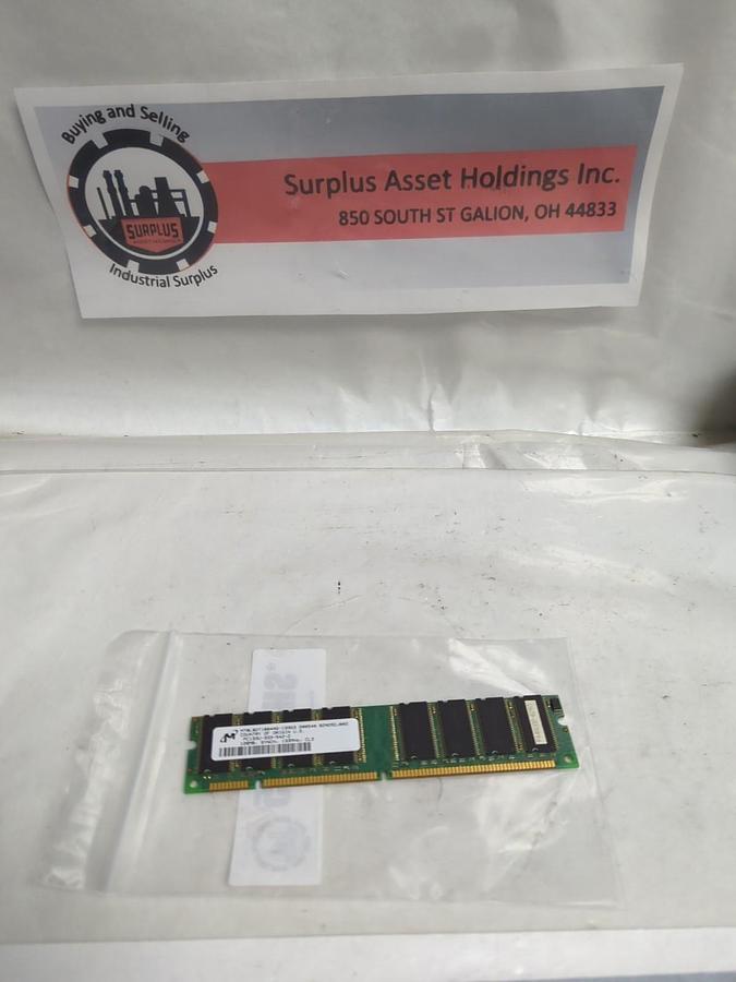Used MICRON,PC133Y-333-542-Z,SDRAM CARD PRE-OWNED