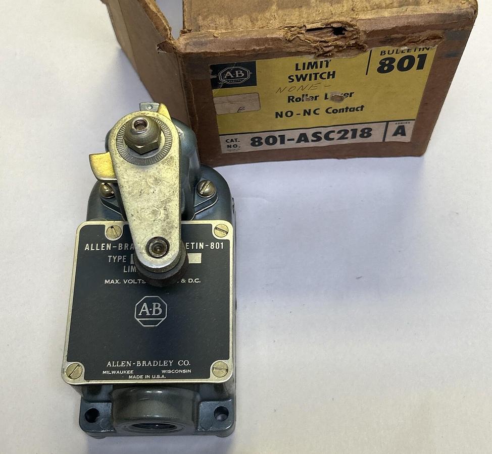 ALLEN BRADLEY,801-ASC218,LIMIT SWITCH NOS