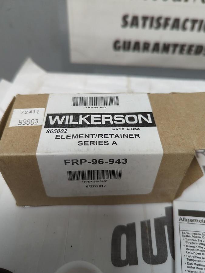 WILKERSON,FRP-96-943,ELEMENT/RETAINER SERIES A