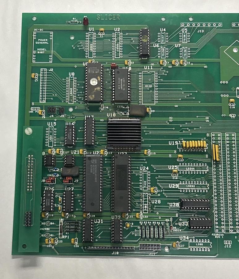 Used SLICER,825-8026,CONTROL INTERFACE BOARD