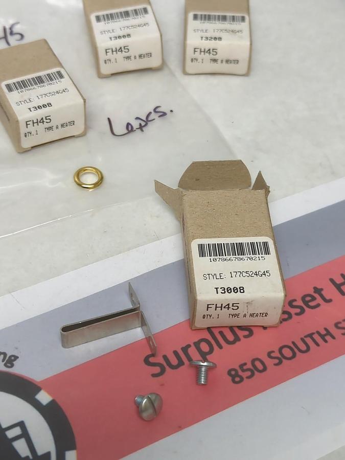 CUTLER-HAMMER,FH45,OVERLOAD HEATER ELEMENT LOT OF 6 NOS