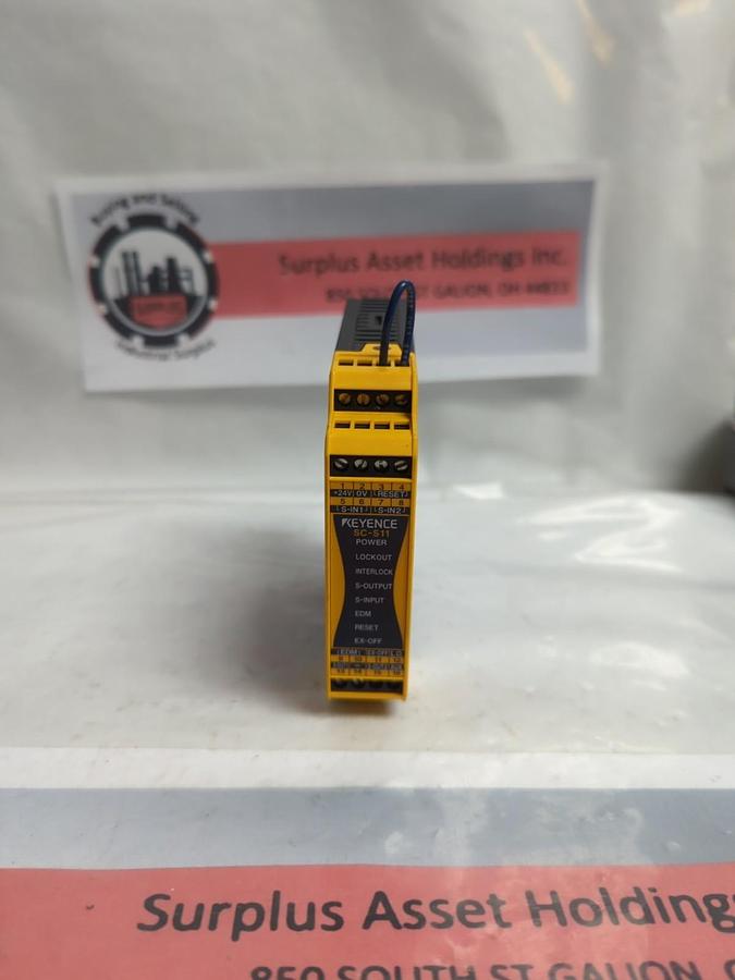 Used KEYENCE,SC-S11,SAFETY RELAY PRE-OWNED