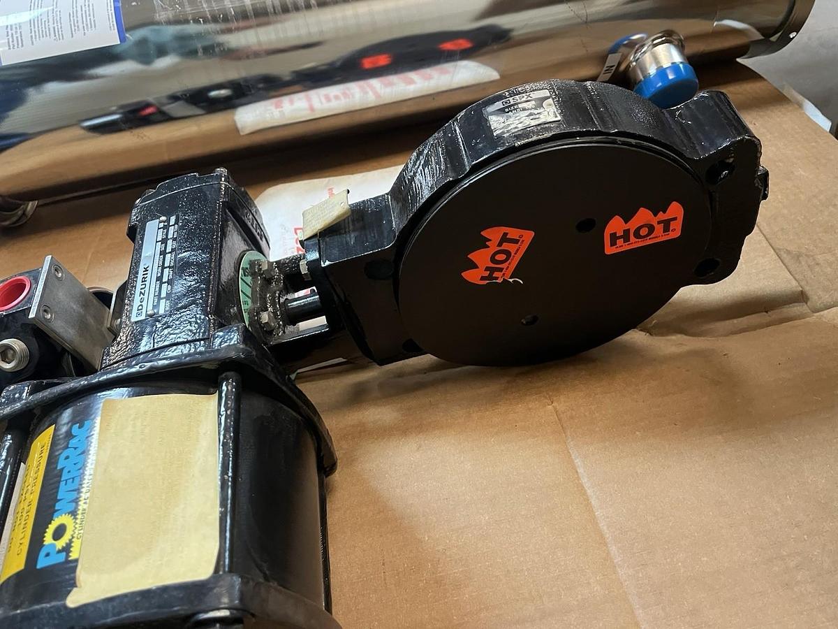 DEZURIK,9463106,POWERPAC 6" PNEUMATIC CYLINDER ACTUATOR VALVE ANSI 150