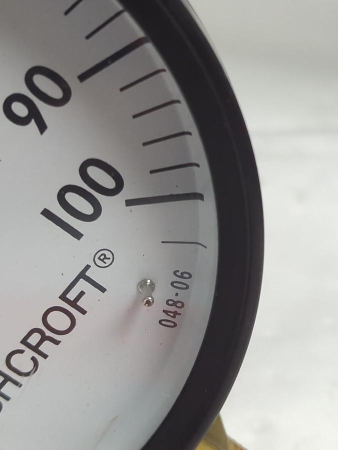 Used ASHCROFT,048-06,GAUGE 0-100 PSI PRE-OWNED