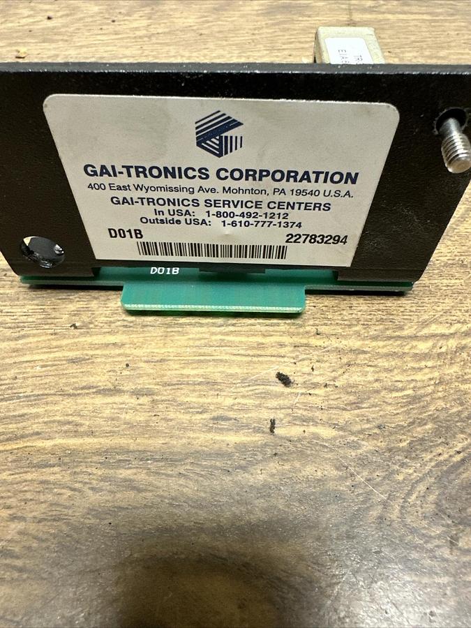 Gai-Tronics,D01B,Amplifier Call Talk Module