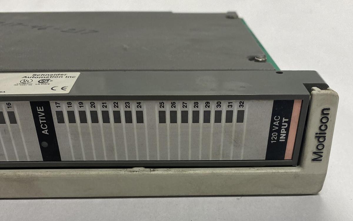 Used Modicon,AS-B807-132,Input Module