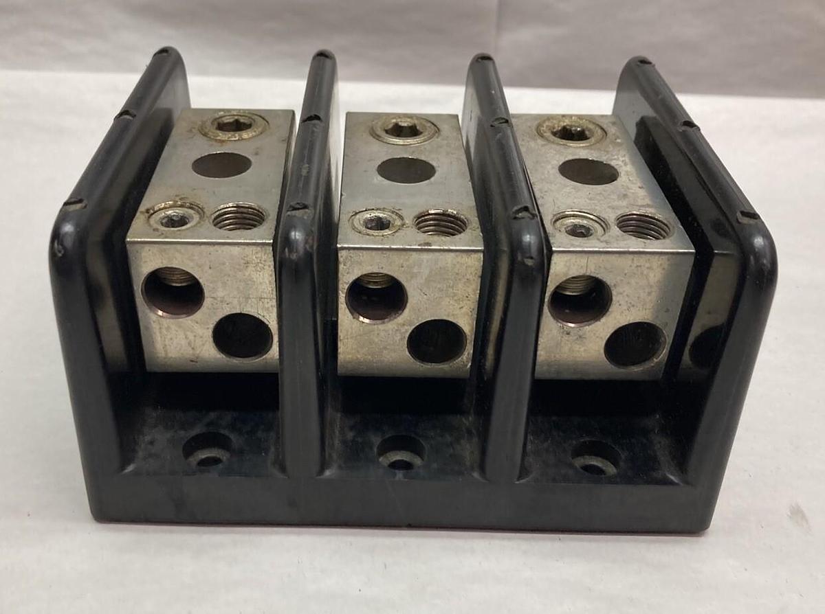 Used Gould,67013,3-Pole Fuseholder 600VAC 90C