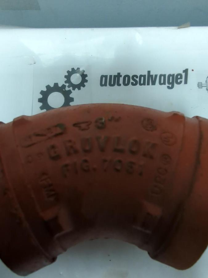 GRUVLOK,FIG. 7051,3 INCH ELBOW 45° NOS