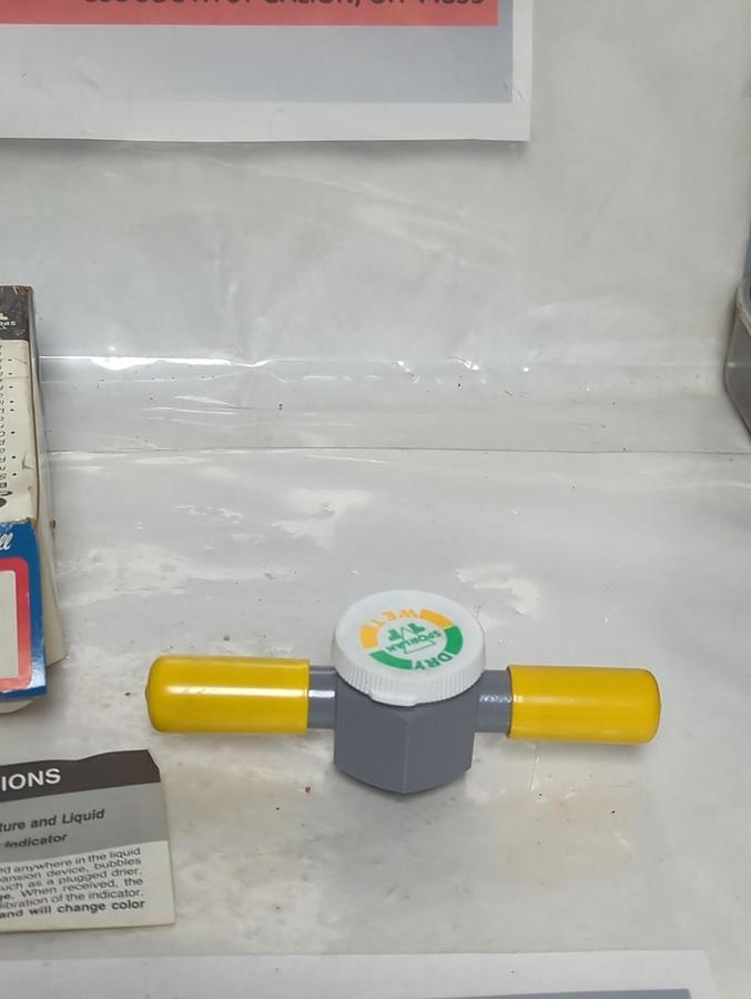 SPORLAN,SA-14S,MOISTURE & LIQUID INDICATOR 1/2 INCH ODF NOS