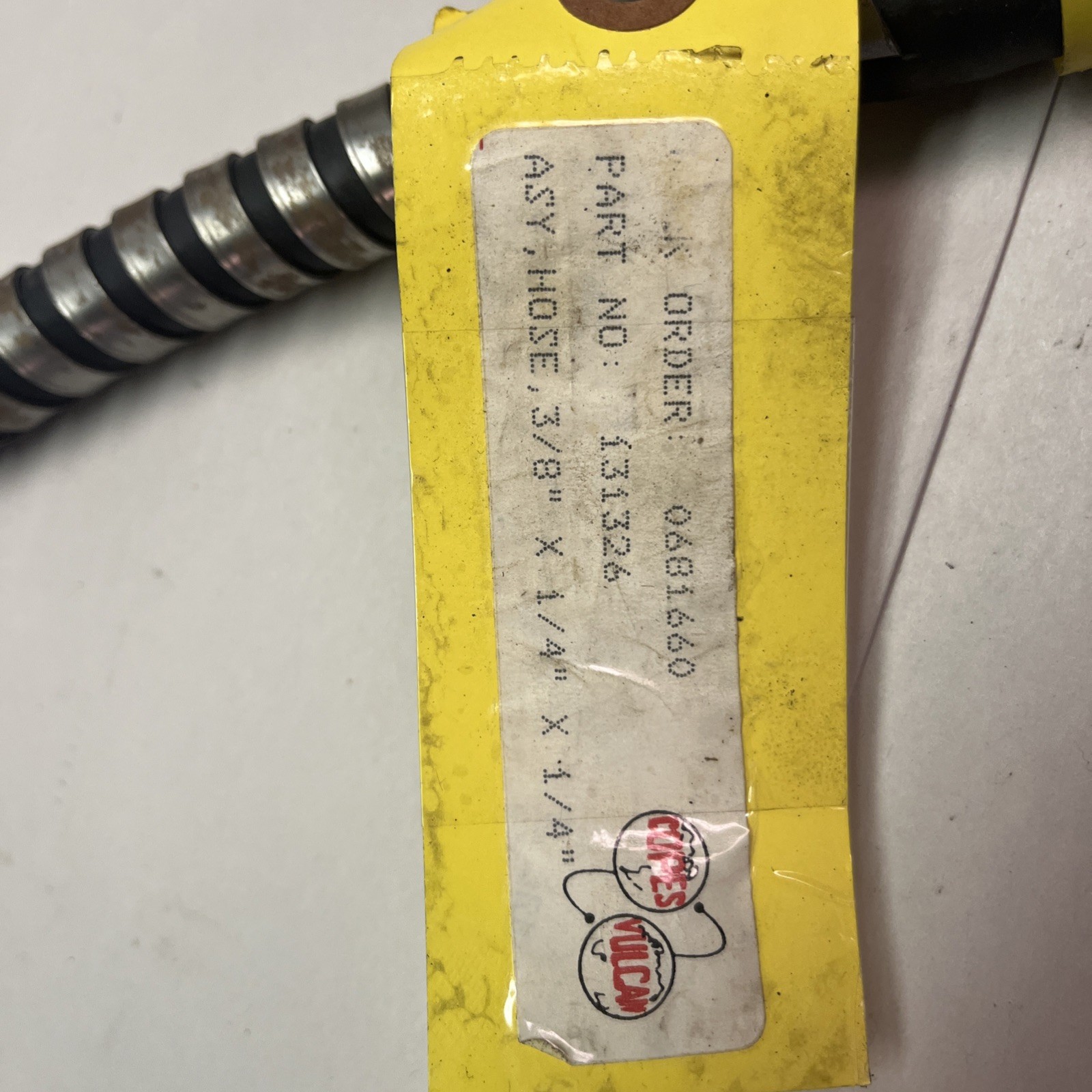 COPES VULCAN,131326,HOSE 3/8"X1/4"X1/4"X24"