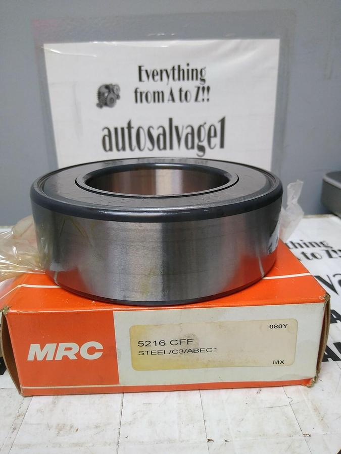 MRC,5216 CFF,Double Row Angular Contact Bearing NOS