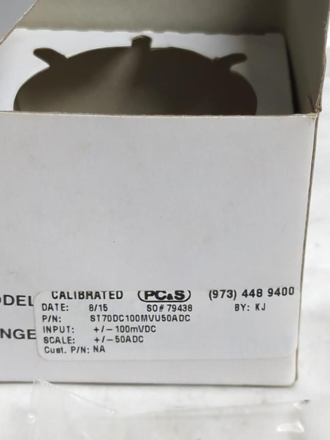 PC.S,ST70DC100MVU50ADC,PRESSURE GAUGE -50-0-+50 DC AMPERES NOS
