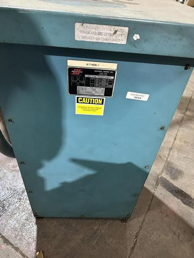 Used ,75 KVA Transformer HV 480/240V- LV 240/120V 1PH