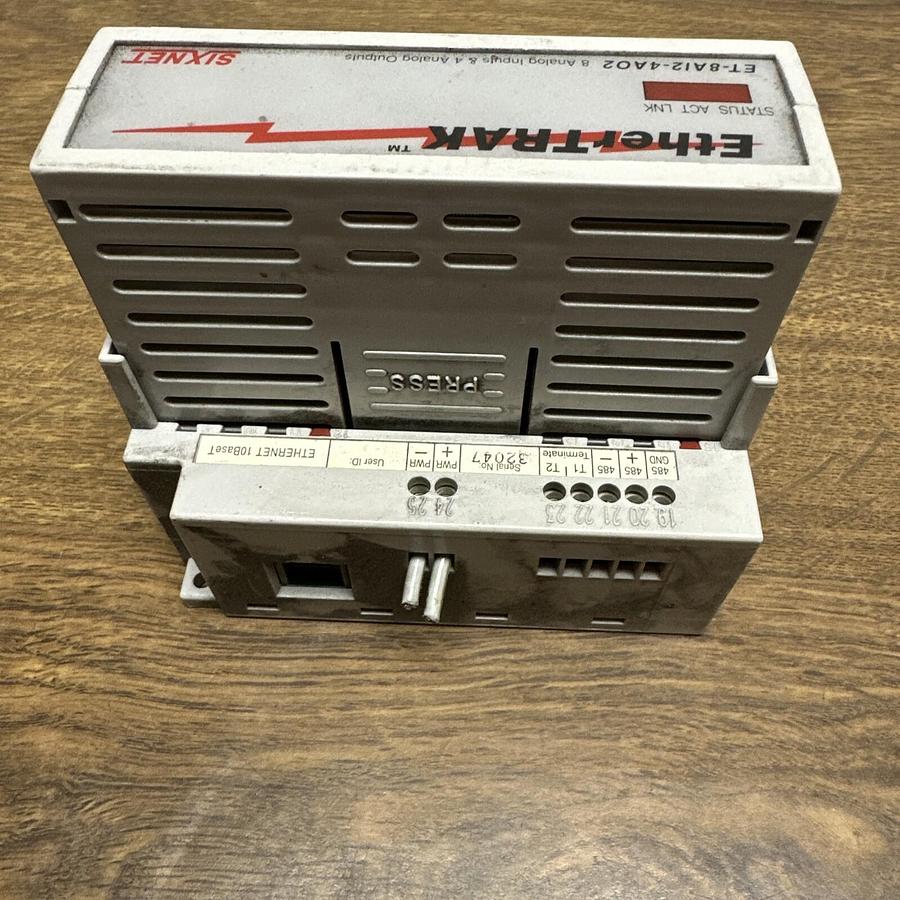Used Sixnet,ET-8AI2-4A02-HB,Ethernet IO Module