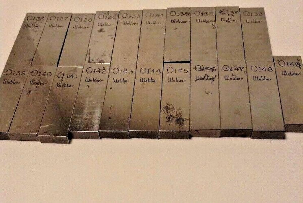 Used Starrett,NA,Gauging Blocks Set