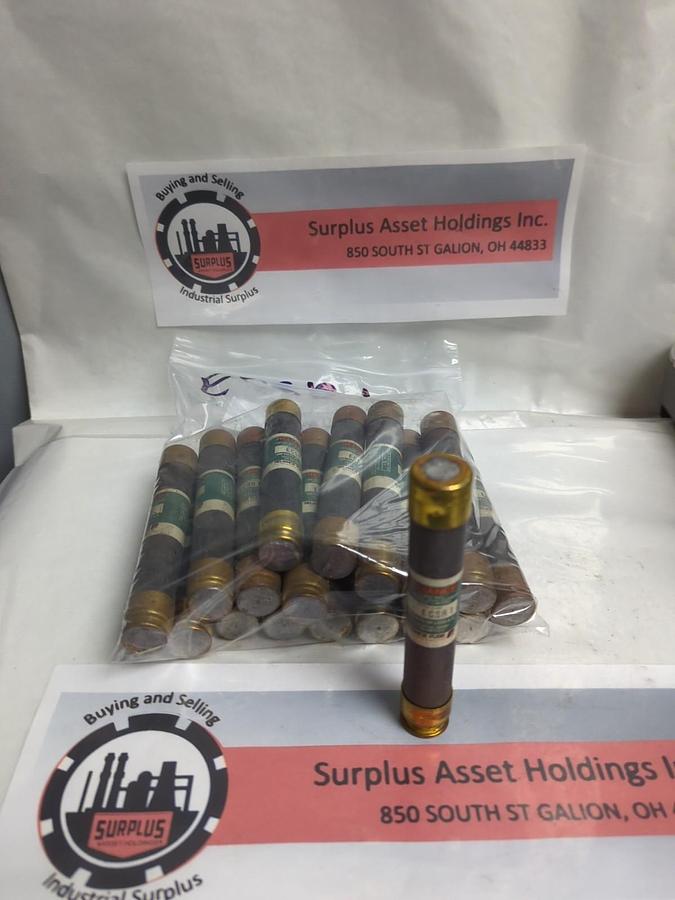 Used RELIANCE,ECSR-1,TIME-DELAY 1 AMP FUSE LOT OF 18 PRE-OWNED