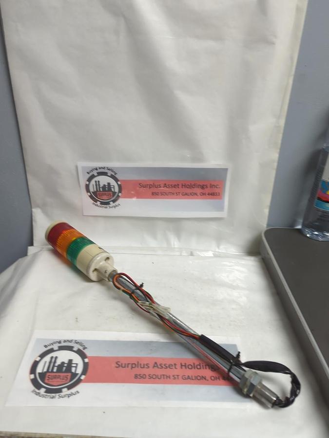 Used PATLITE,LES-A,STACK LIGHT RED/AMBER/GREEN PRE-OWNED