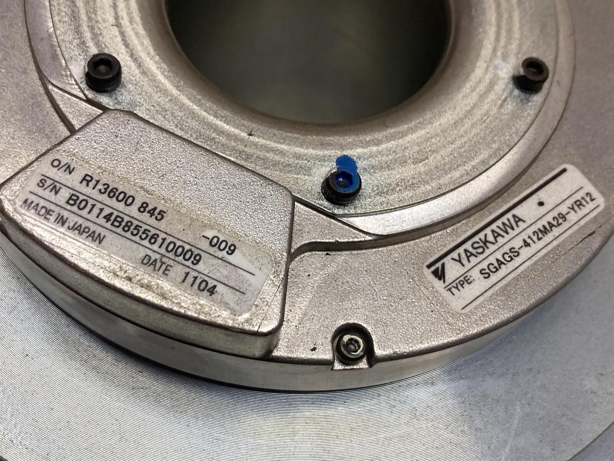 Used Yaskawa,SGAGS-412MA29-YR12,Servo Motor