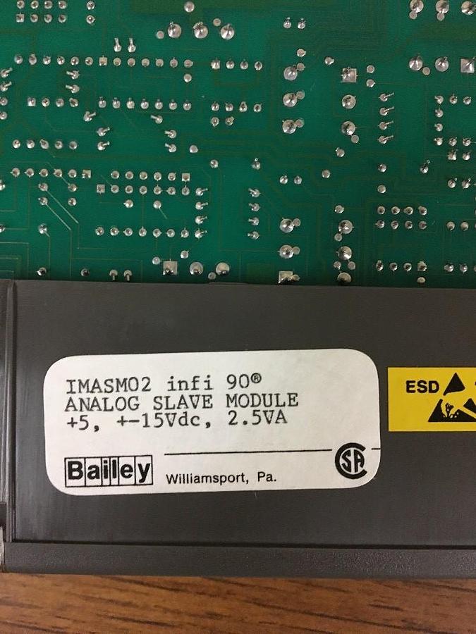 Bailey,IMASM02 6634744K1,infi-90 Analog Slave Module & Symphony PLC Board