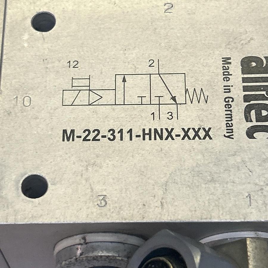 Used AIRTEC,M-22-311-HNX-XXX,SOLENOID VALVE
