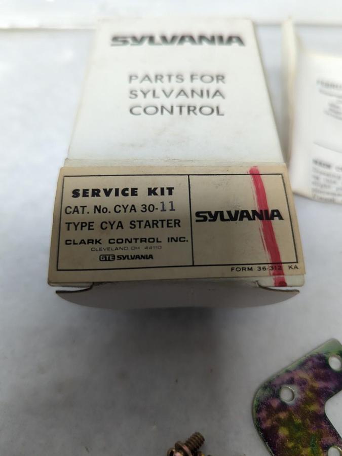 SLYVANIA-CLARK,CYA 30-11,SERVICE KIT FOR TYPE CYA STARTER NOS