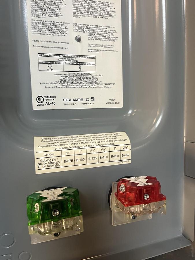 GE,HU3613RBPB,NEMA 3 SAFETY NON FUSED DISCONNECT 30A 600V PUSHBUTTONS