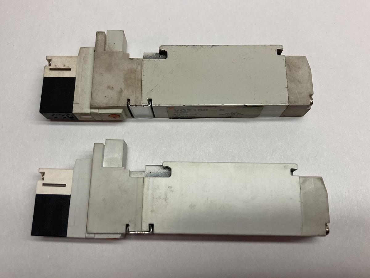 SMC,VQ2100-5,Solenoid Valve LOT OF 2