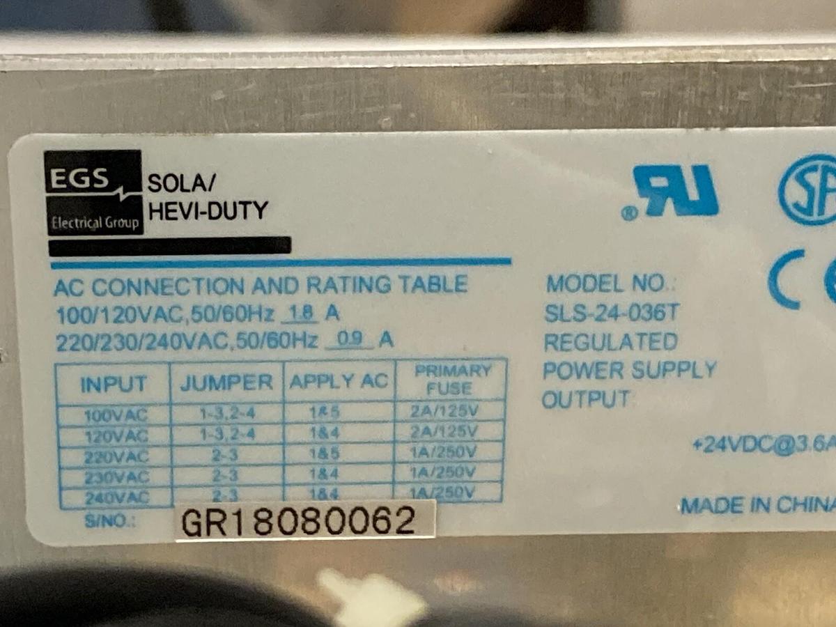 EGS,SLS-24-036T GRE-B83,Power Supply