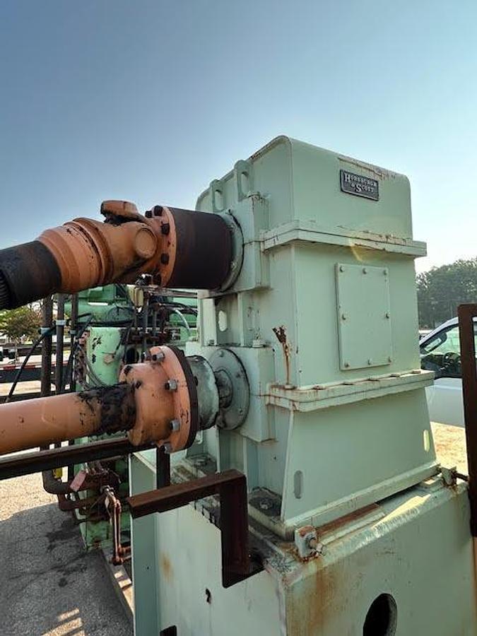 Used Horsburgh & Scott Mark 2 Helical Speed Reducer Gearbox