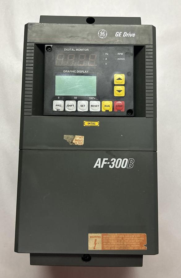 Used GENERAL ELECTRIC,6VAF343003B-A2,AC DRIVE 3HP 460V