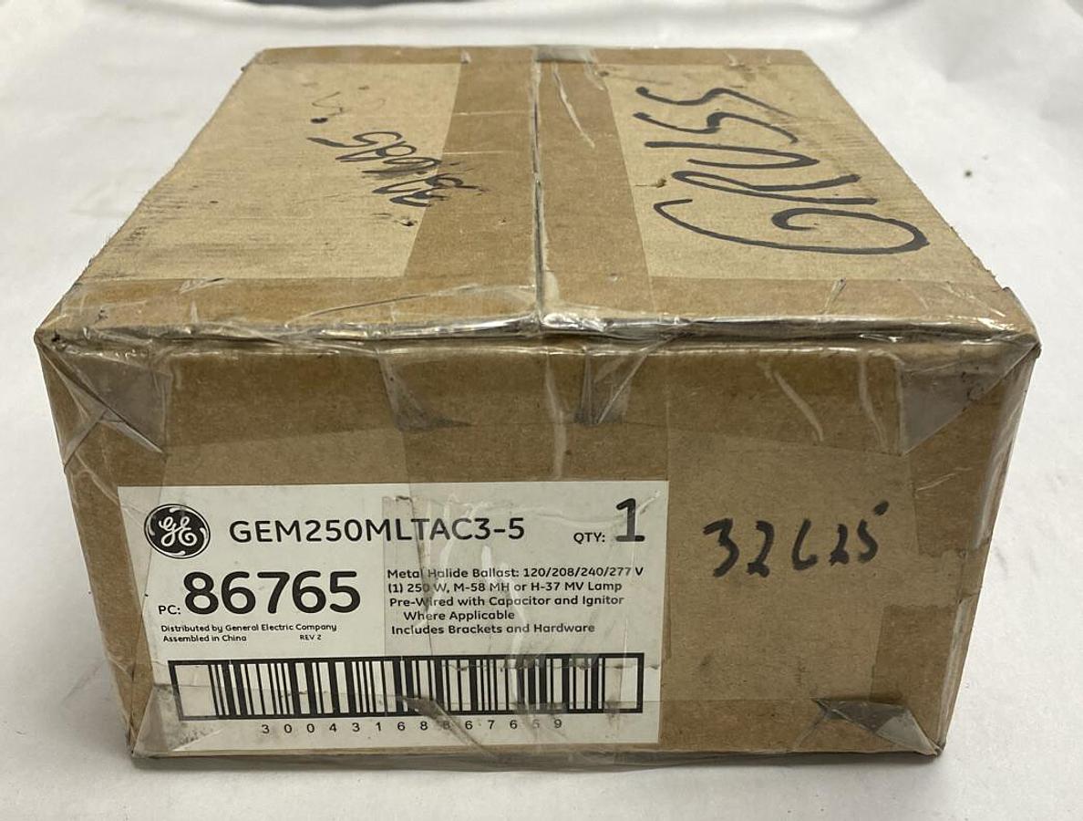 GE,GEM250MLTAC3-5,Metal 250W Halide Ballast 86765 120/208/240/277V