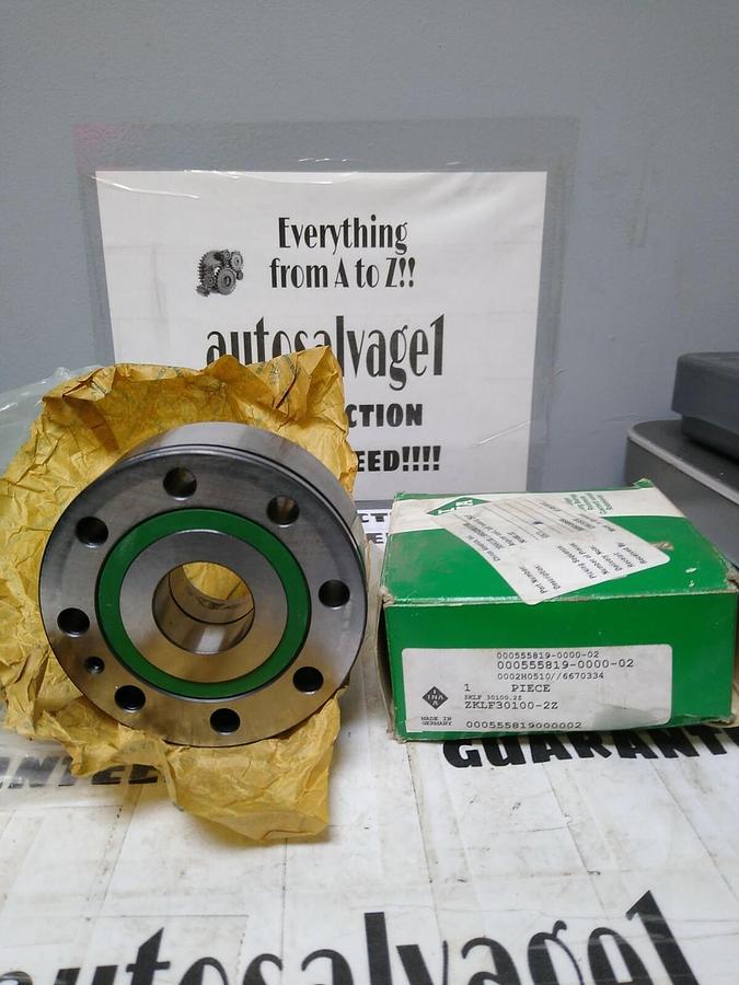 INA,ZKLF30100-2Z,Angular Contact Bearing 30mm Bore 100mm OD 3mm W Double Shield