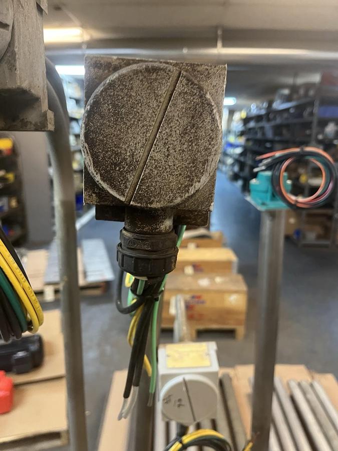 Used PROCESS TECHNOLOGY,LT12264-R54-PLI,TANK IMMERSION HEATER 12kW 240V 64"LX54"H