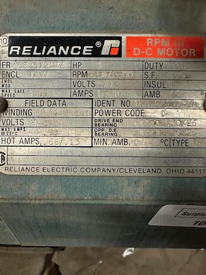 Used Reliance SC2512ATZ