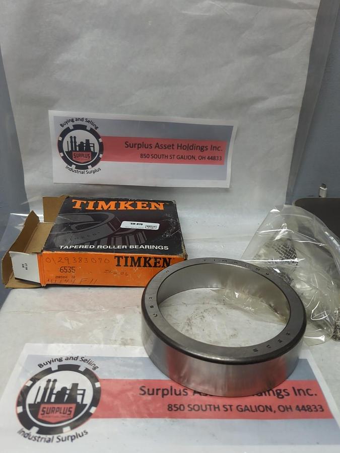TIMKEN,6535,ROLLER BEARING CUP NOS