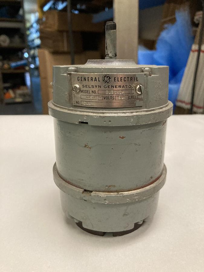 Used General Electric,2J5JA1A,Selsyn Generator, 115/90 Volts