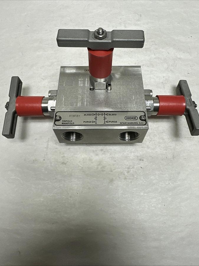 Hoke,8118F8Y,Trifold Manifold 60000PSIG