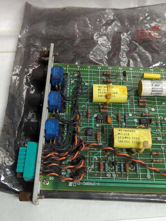 Used RELIANCE ELECTRIC,0-51862-1,USAB PLC BOARD PRE-OWNED