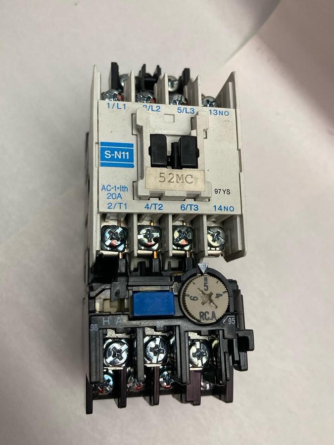 Used Mitsubishi,Model S-N11,Magnetic Contactor 20A