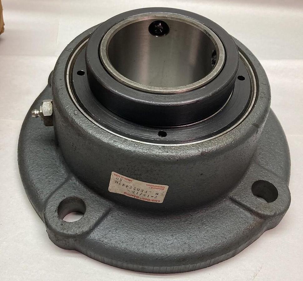 Link-Belt,FEB22447H,Roller Bearing Flange Unit 2 15/16 Inch