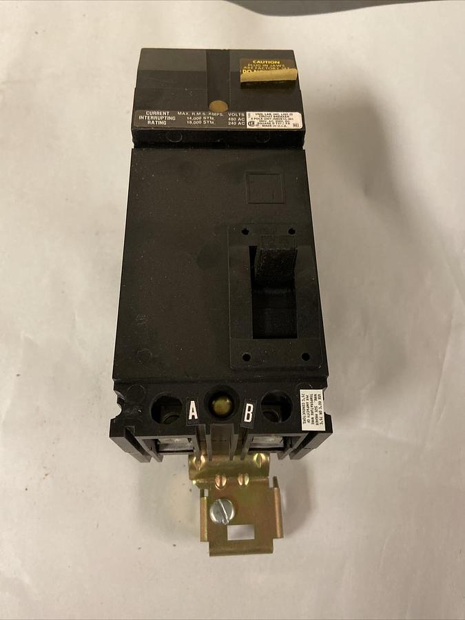 Square D,FA24020AB,20 Amp Circuit Breaker 480V 2 pole